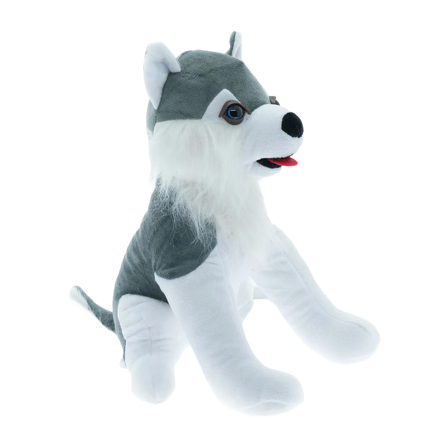 Premium Plush Wolf-Dog Stuffed Animal Toys - Custom Sizes & Colors for Wholesale