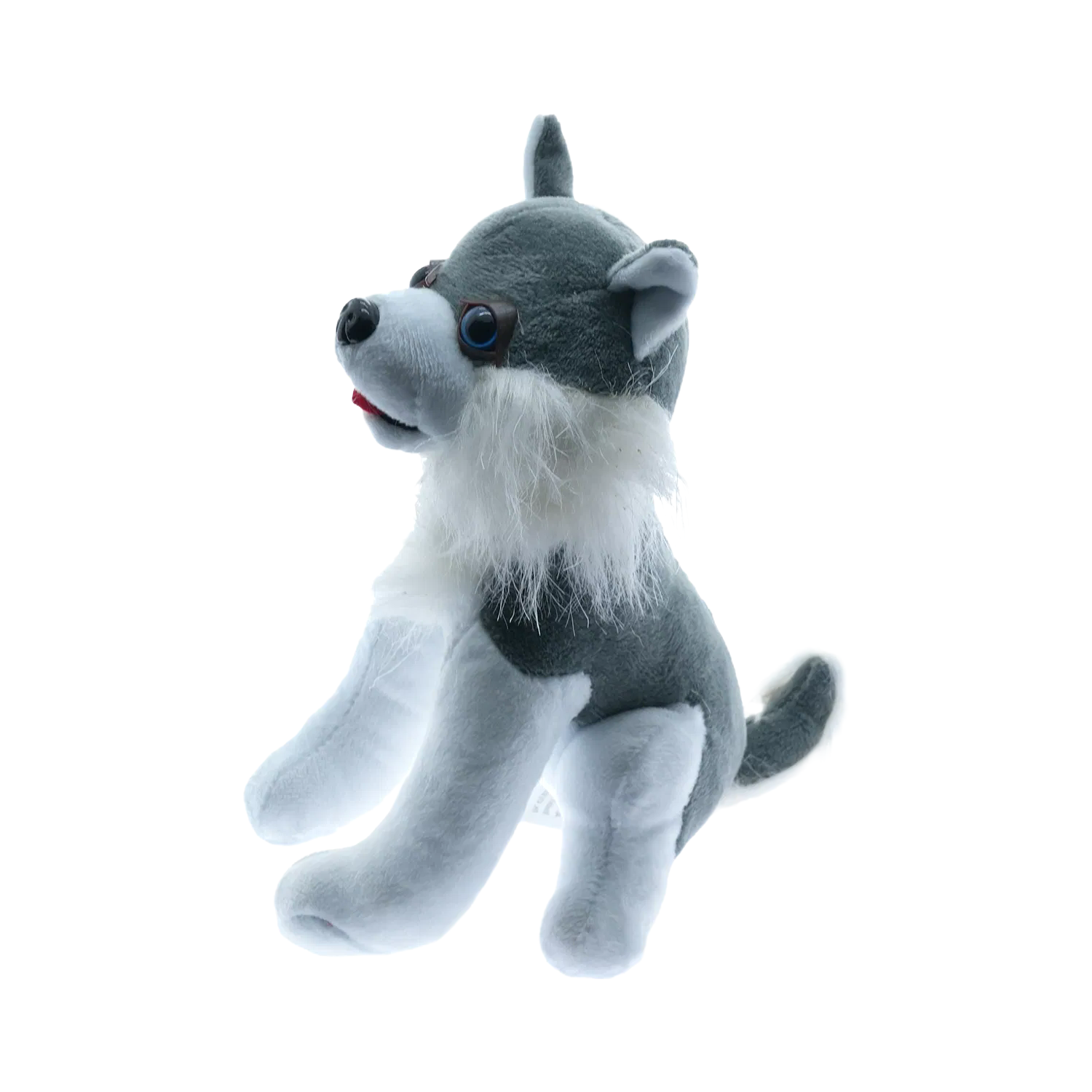 Premium Plush Wolf-Dog Stuffed Animal Toys - Custom Sizes & Colors for Wholesale