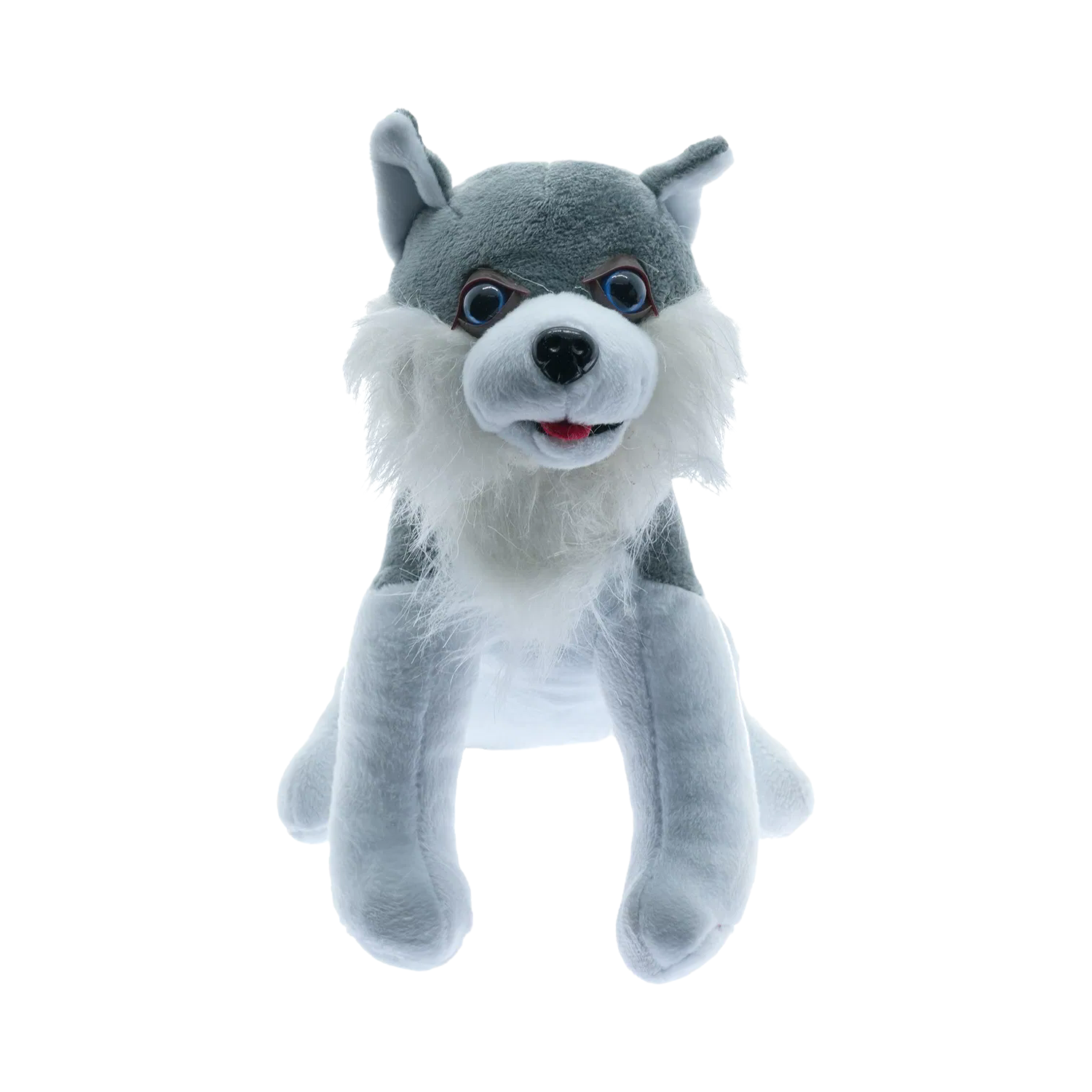 Premium Plush Wolf-Dog Stuffed Animal Toys - Custom Sizes & Colors for Wholesale