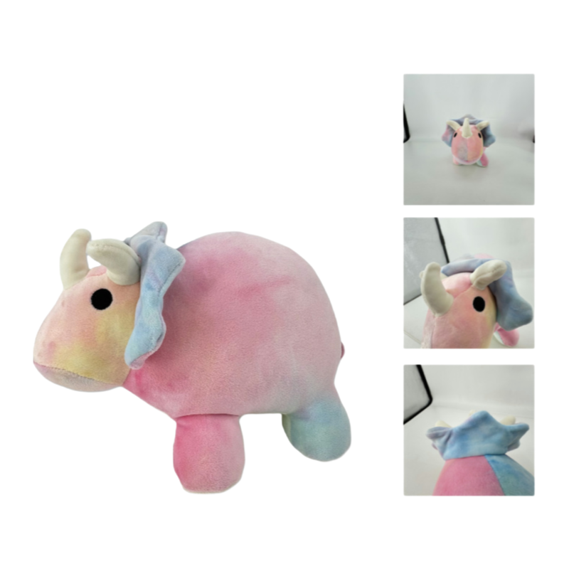 Bulk Order Customized Stuffed Dinosaur Plush Toys with Printing/Embroidery Options