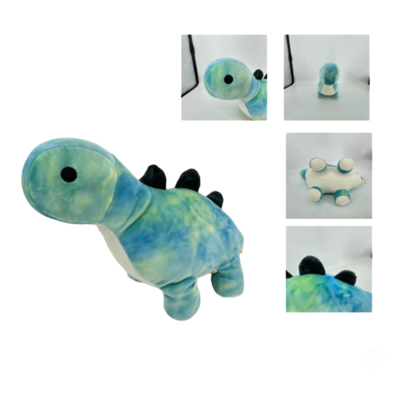 Bulk Order Customized Stuffed Dinosaur Plush Toys with Printing/Embroidery Options