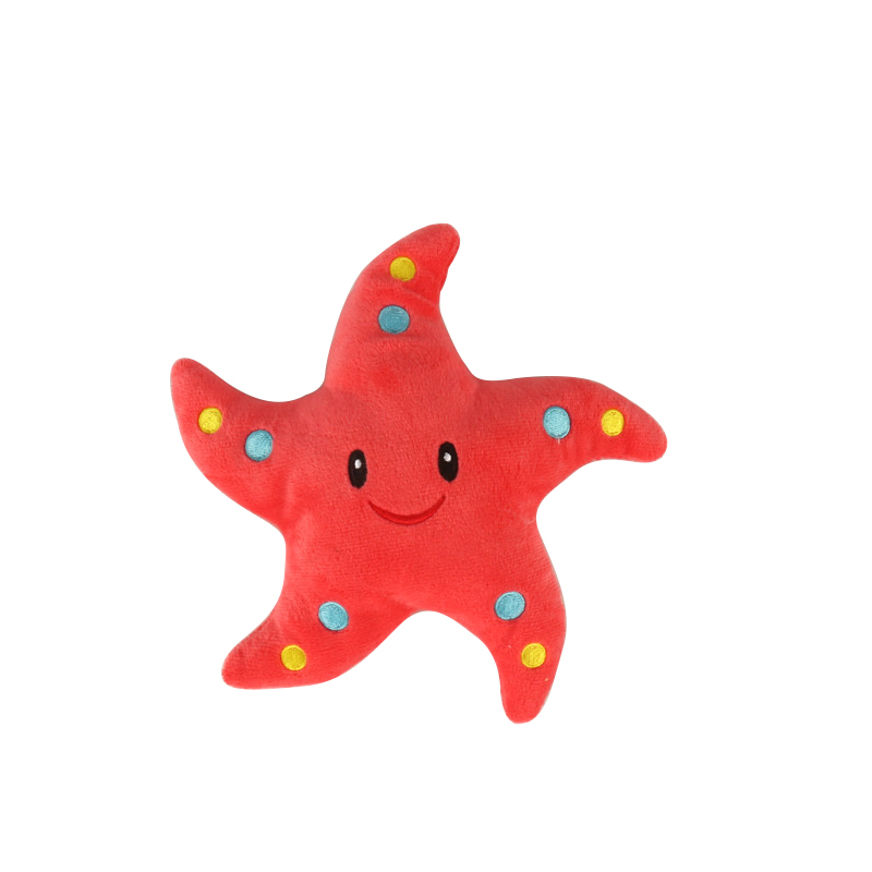 Bulk Custom Plush Starfish Toys - PP Cotton Filled Soft Stuffed Animals