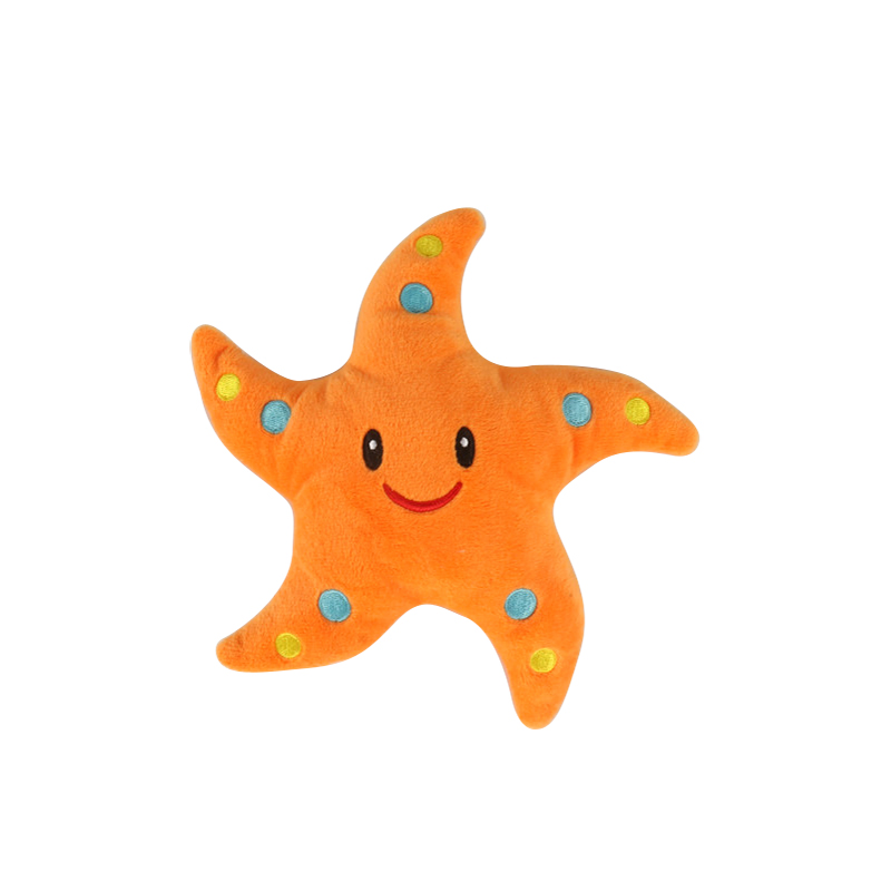 Bulk Custom Plush Starfish Toys - PP Cotton Filled Soft Stuffed Animals