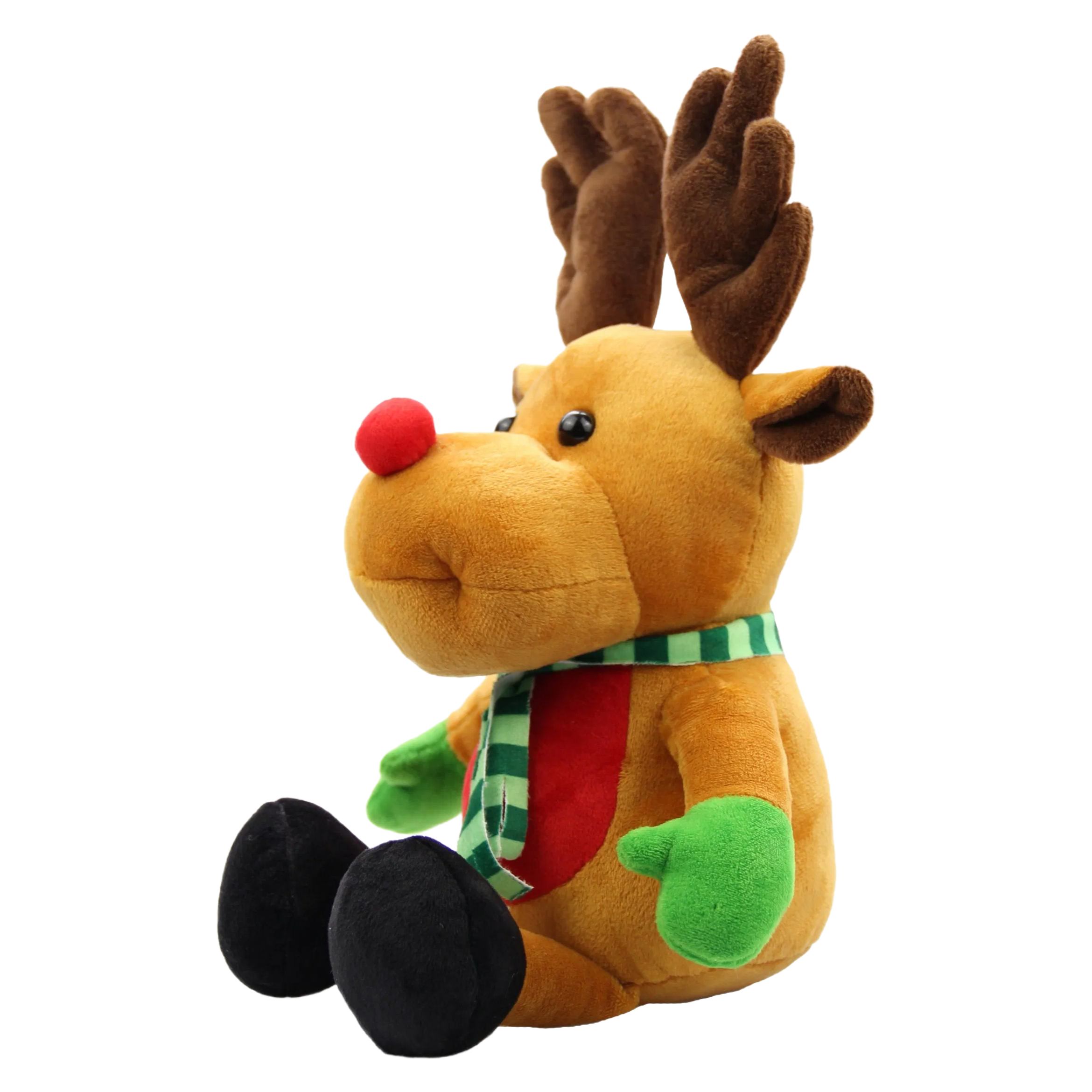 Wholesale Customized Christmas Deer Plush Doll - Safe ASTM F963 Certified Plush Toys