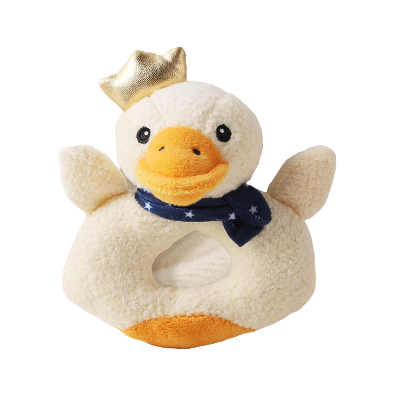 Farm Animal Rattle Toys for Babies - Soft Plush Sensory Toys for Newborns 0-36 Months