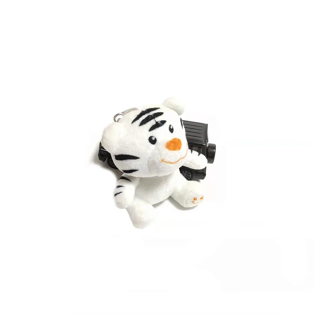 Custom Plush Dog Keychain Toy - 10cm Soft Stuffed Animal with Keyring for Kids Gifts