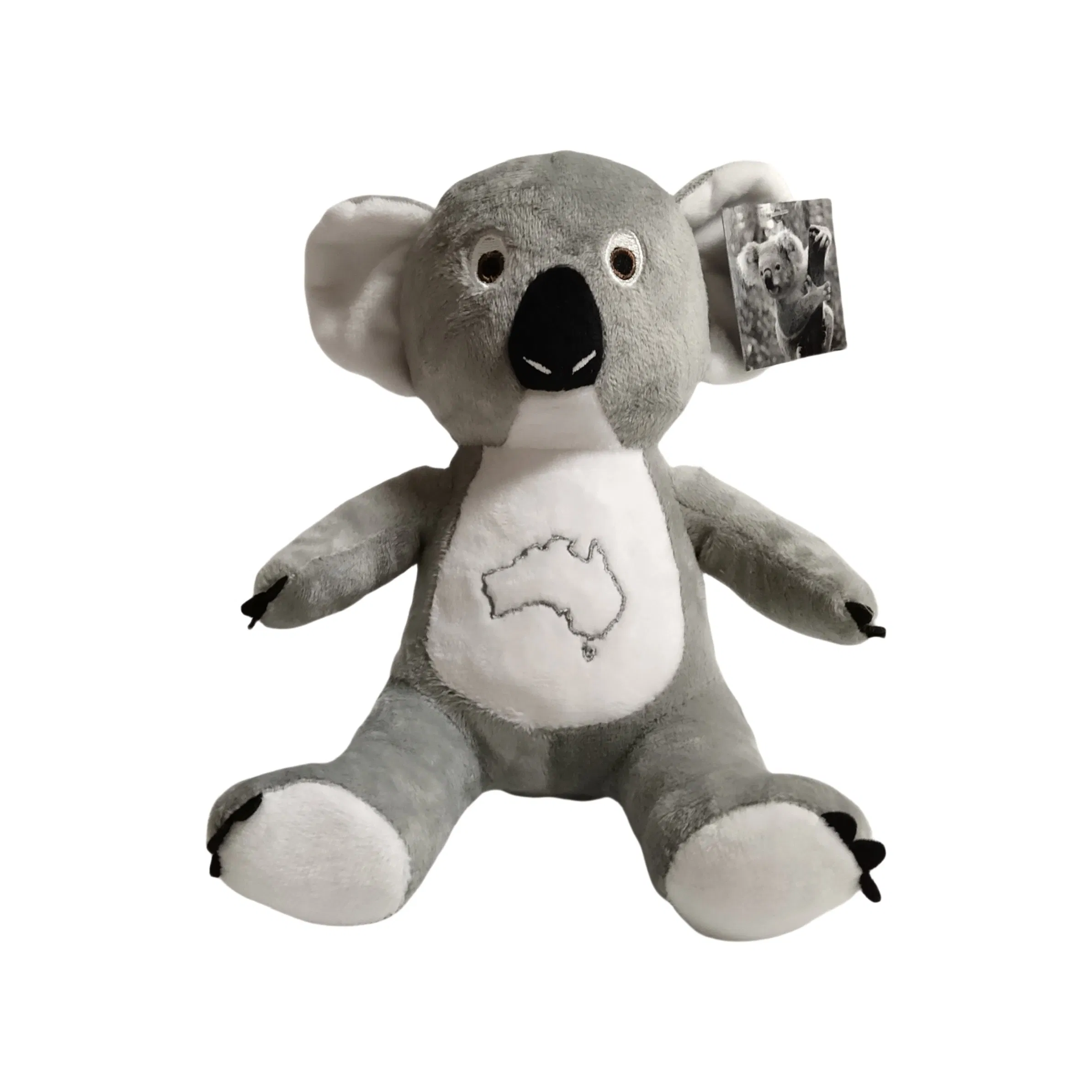 Factory Direct Supply 8inch Koala Plush Dog Toys - CE/RoHS Certified Pet Chew Toys