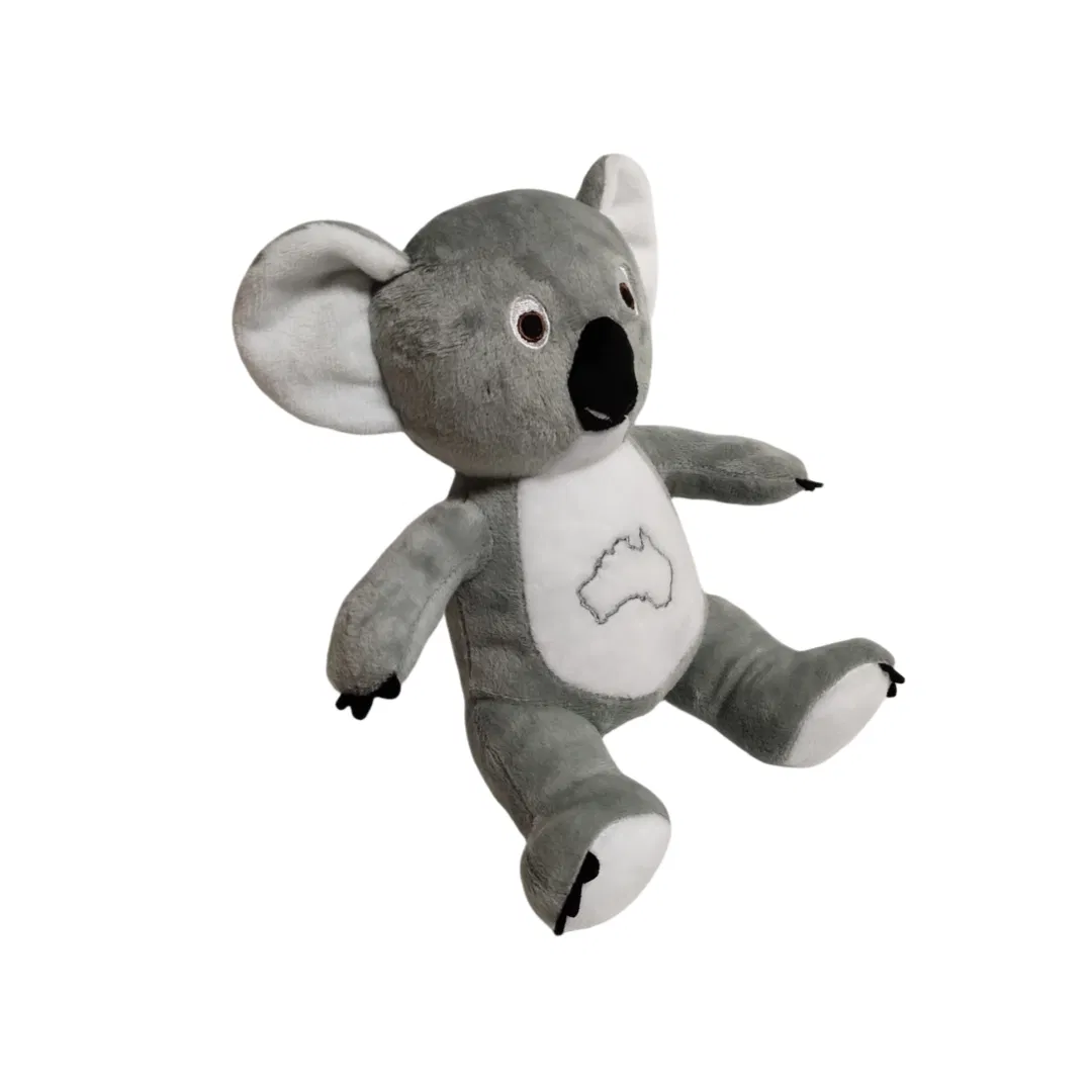 Factory Direct Supply 8inch Koala Plush Dog Toys - CE/RoHS Certified Pet Chew Toys