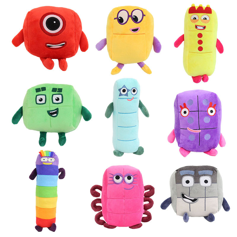 Numberblocks Cartoon Plush Toys Manufacturer - Custom Size & Color Soft Plush Dolls