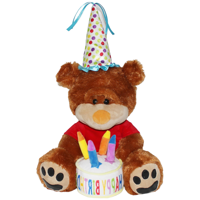 OEM Service for Promotional Plush Bear Toys with Custom Logo and Packaging