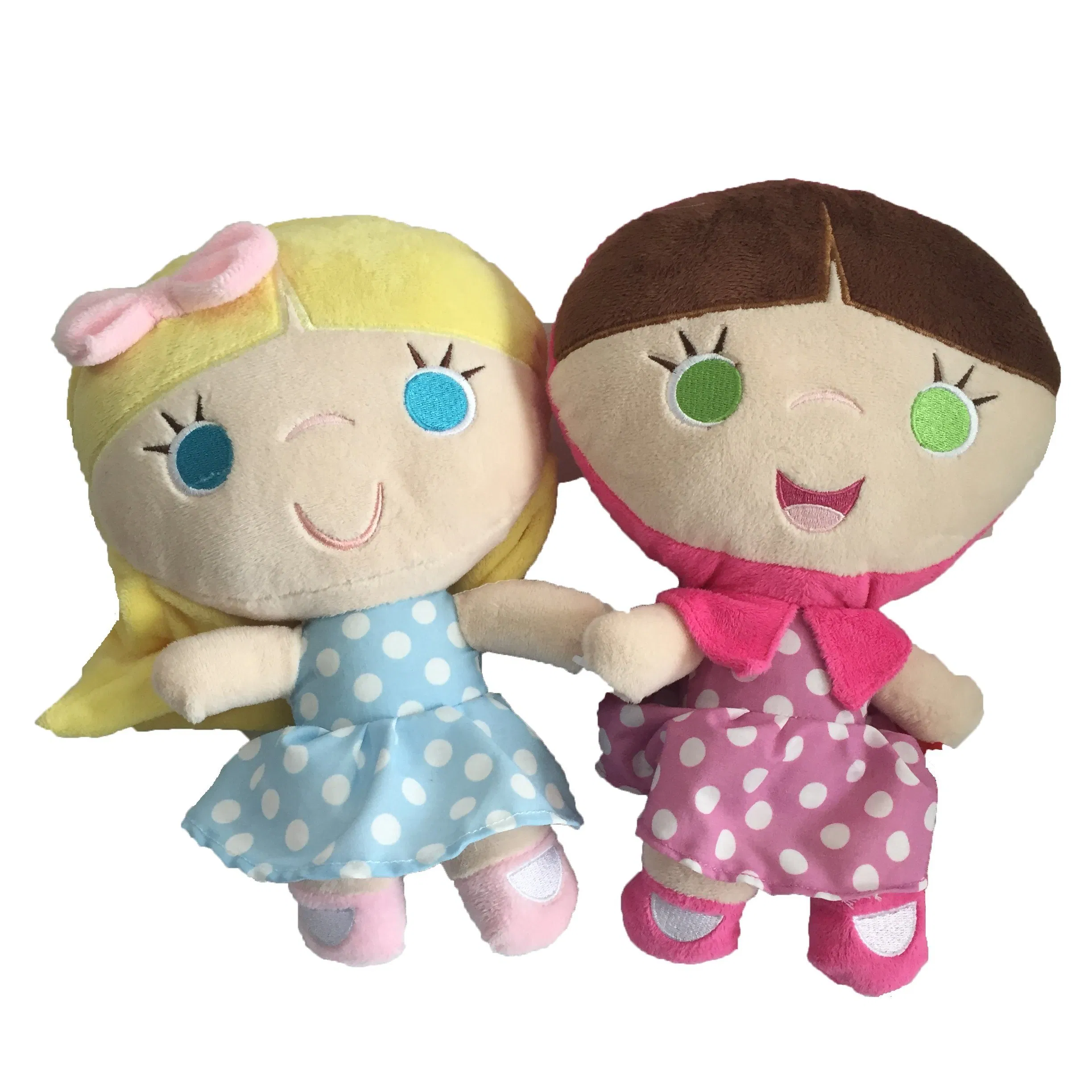 Custom OEM Plush Toys Manufacturing Hand-made Dolls with CE EN71 Certification for Wholesale