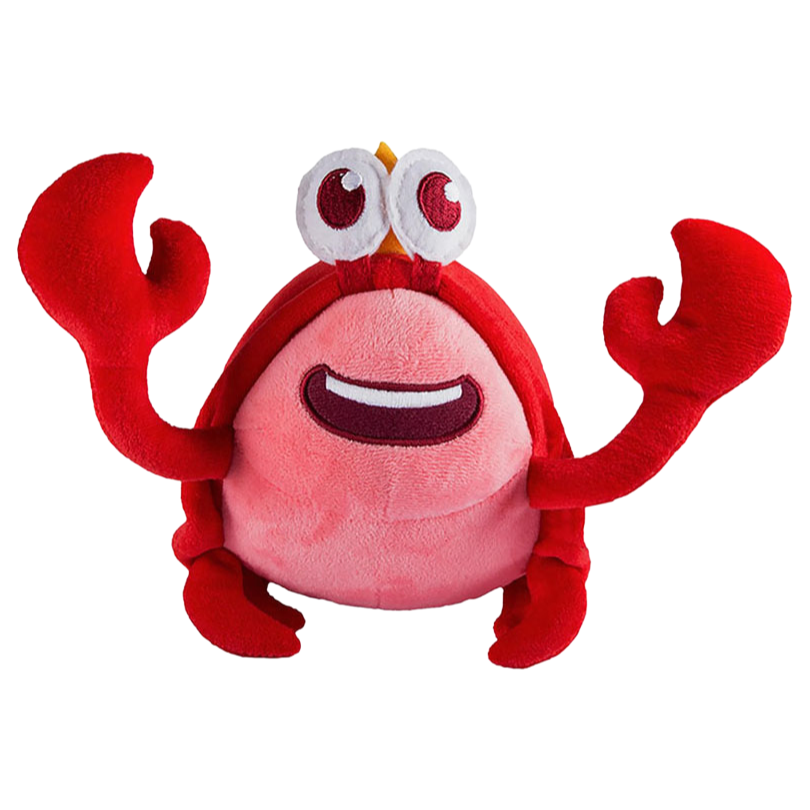 Custom Plush Crab Toy Manufacturer: Soft Ocean Animal Stuffed Toys for Babies and Children