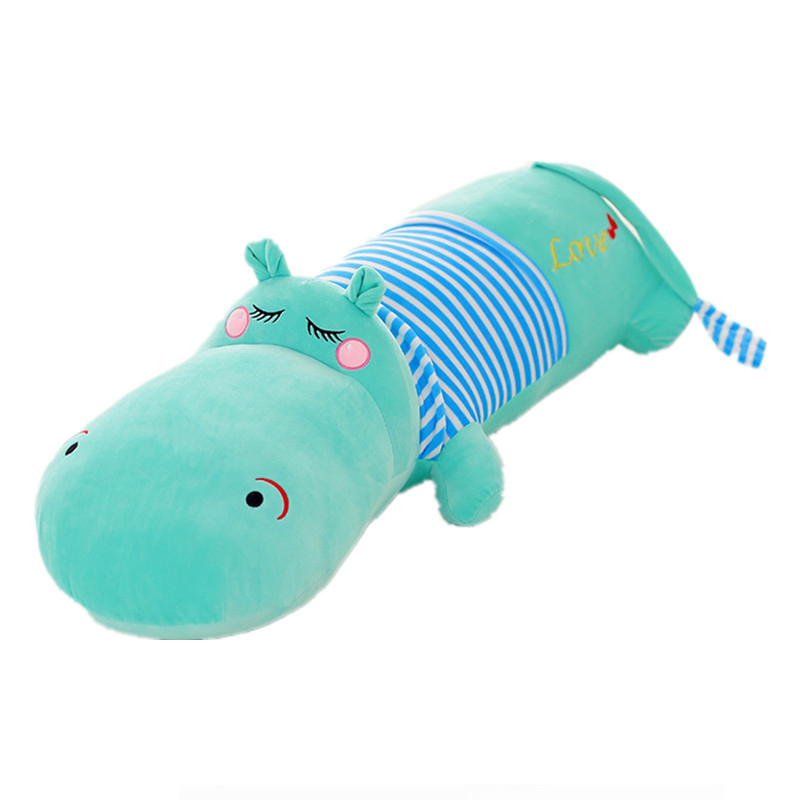 Wholesale Soft Plush Hippo Toy for Christmas Gifts and Promotional Items Factory Supply