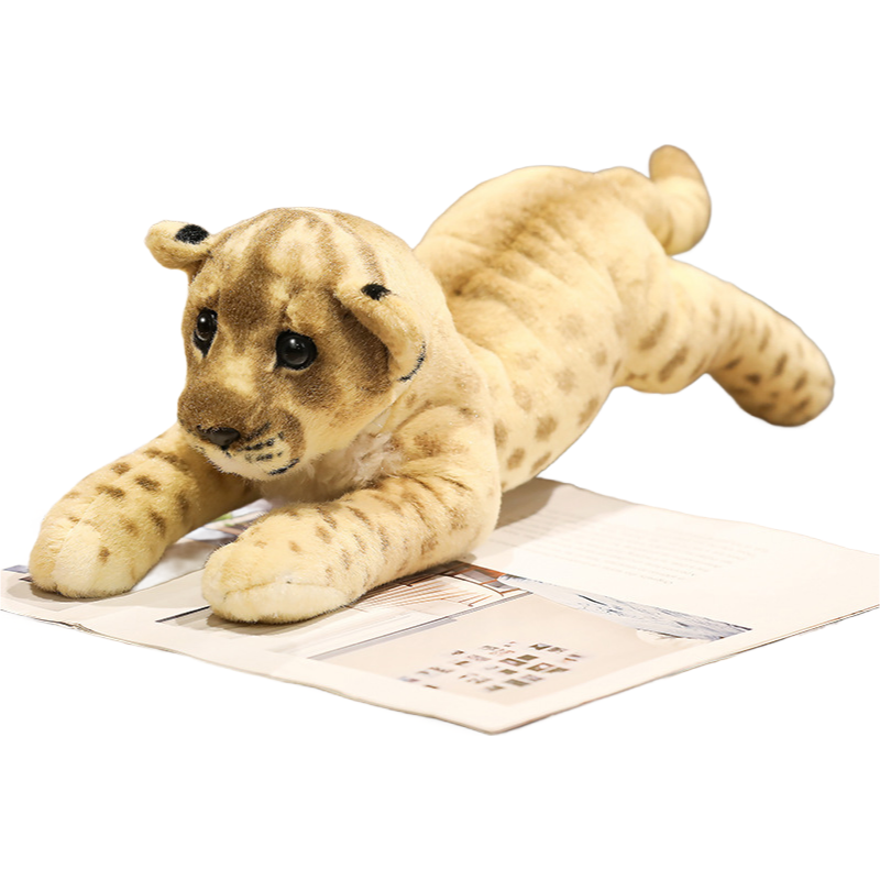 Custom Lion Tiger Leopard Plush Toys - Soft Stuffed Animal Toys for Kids Gifts