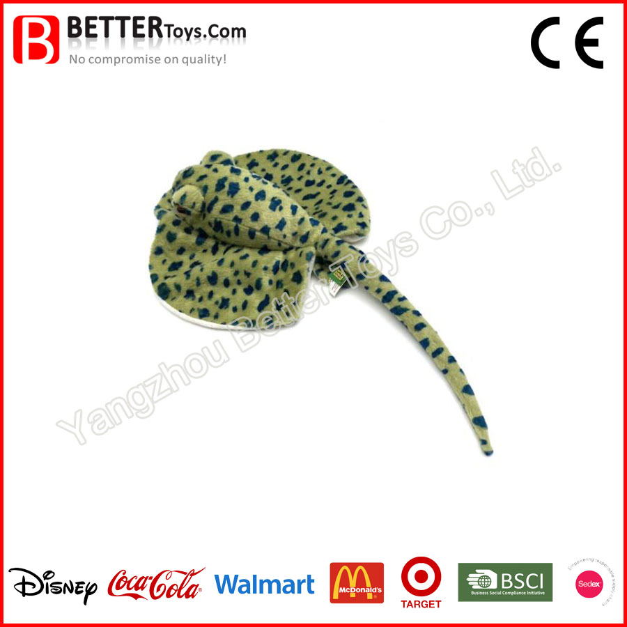 Professional Plush Toy Factory for Sting Ray Designs with EN71 ASTM CPSIA Compliance