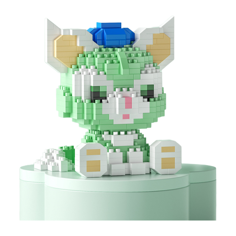 Bulk Order Multicolor Plastic DIY Cartoon Character Building Blocks Educational Toys