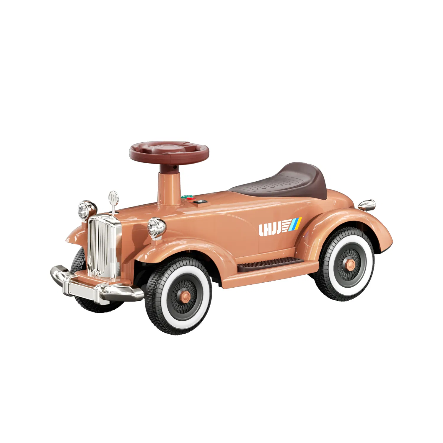 Customizable Ride On Toy Car for Kids Aged 1-8 - Multi-Color Options with Educational Features