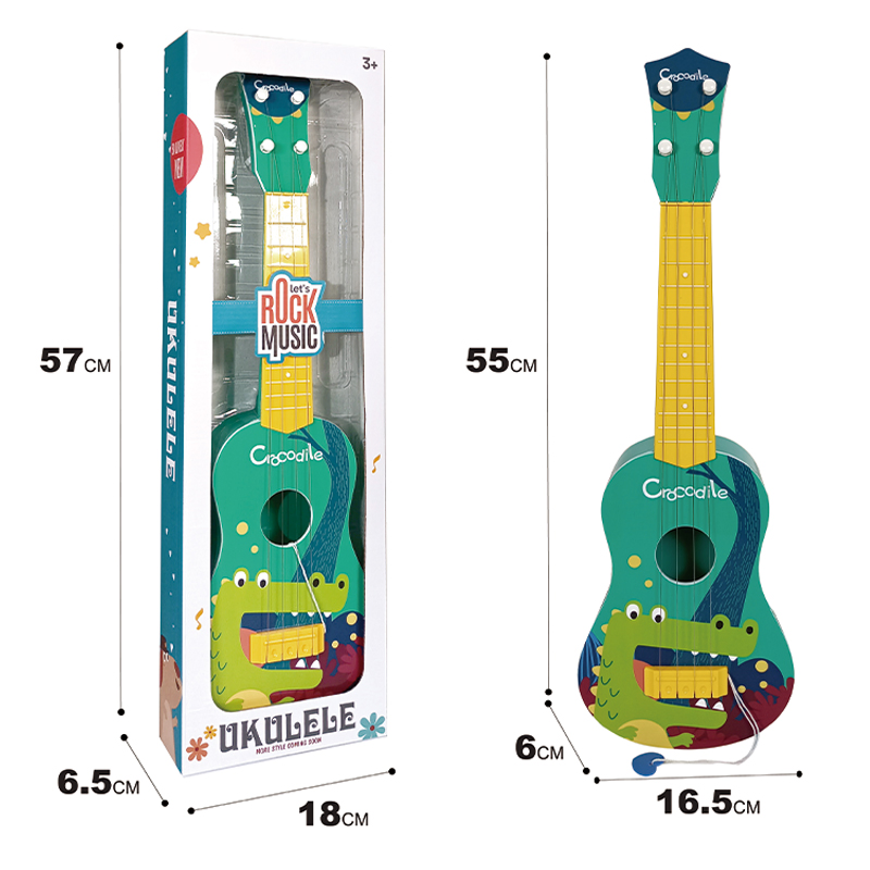 Factory Supply Musical Toy Ukulele - Electronic Learning Instrument for Preschoolers