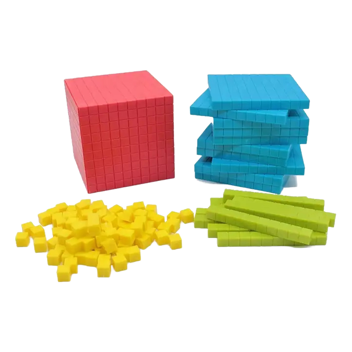Bulk Order Colorful Counting Cubes Educational Toys for Kindergarten Use