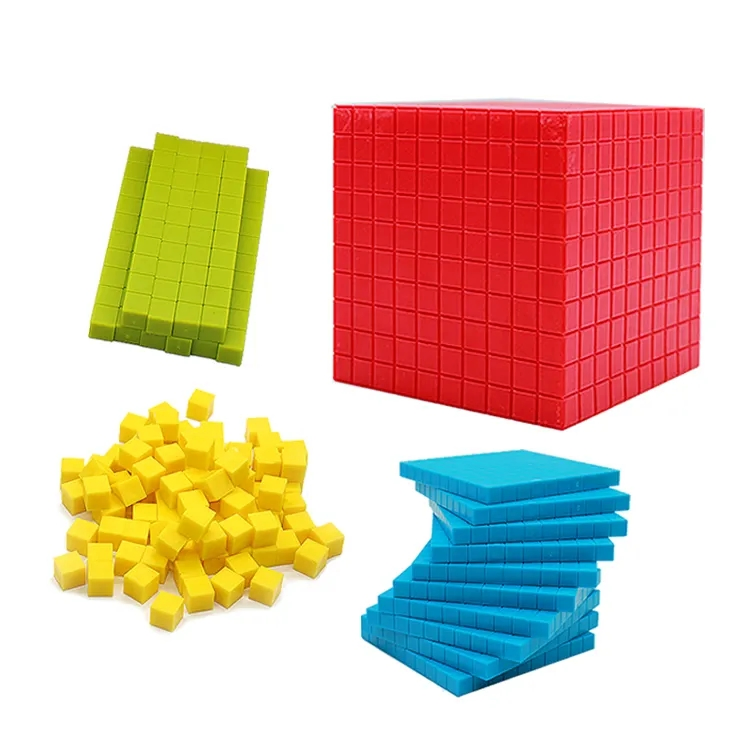 Bulk Order Colorful Counting Cubes Educational Toys for Kindergarten Use