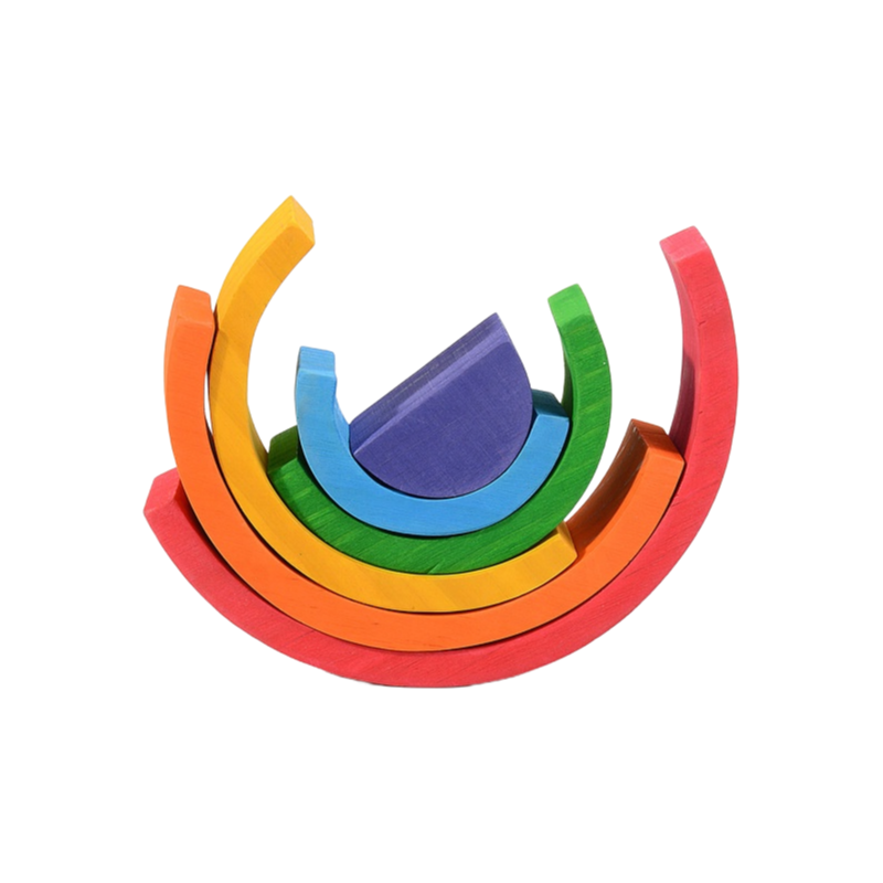 Rainbow Montessori Wood Building Blocks Factory Supply | Wholesale Custom Baby Educational Learning Toy for Kids