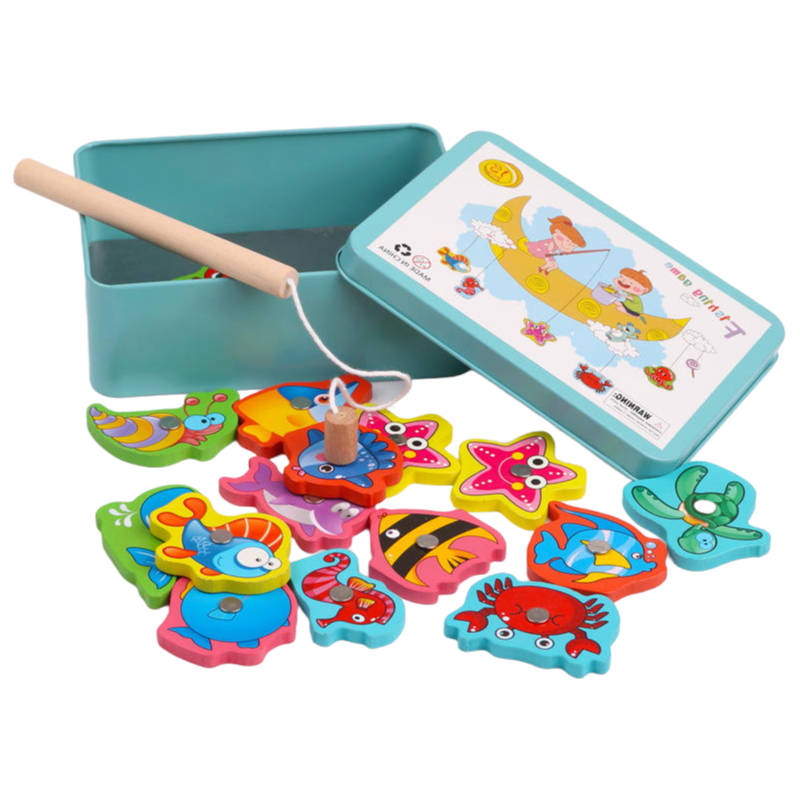 Wholesale Magnetic Fish Toy for Kids - Eco-Friendly Wooden Learning & Playing Set
