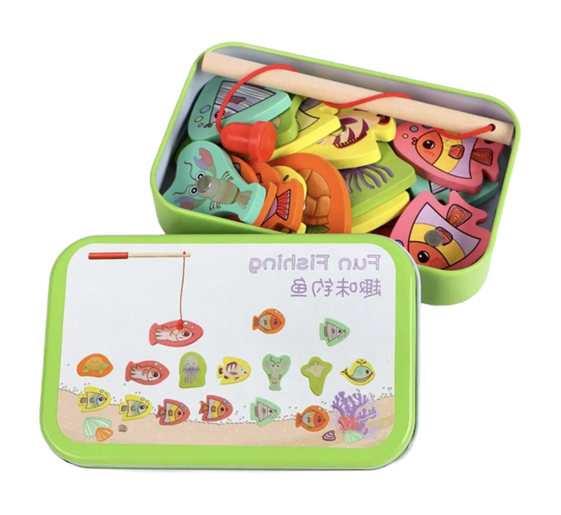 Wholesale Magnetic Fish Toy for Kids - Eco-Friendly Wooden Learning & Playing Set