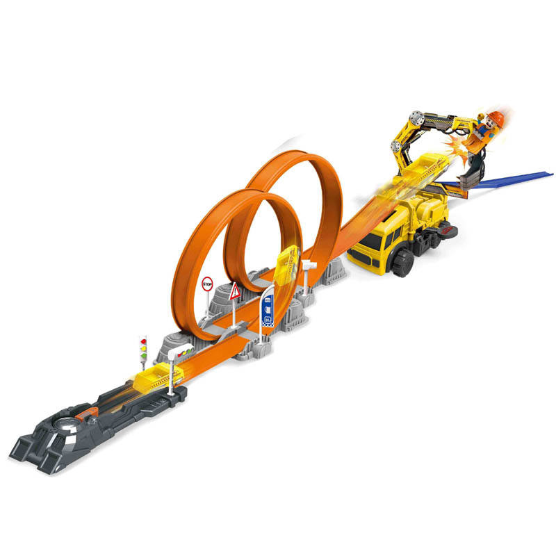 High Quality Plastic Track Play Set Race Toy for Kids Ages 2-7 Years - OEM/ODM Available