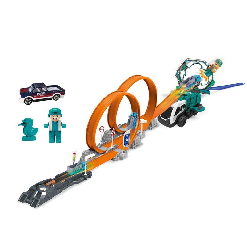 High Quality Plastic Track Play Set Race Toy for Kids Ages 2-7 Years - OEM/ODM Available