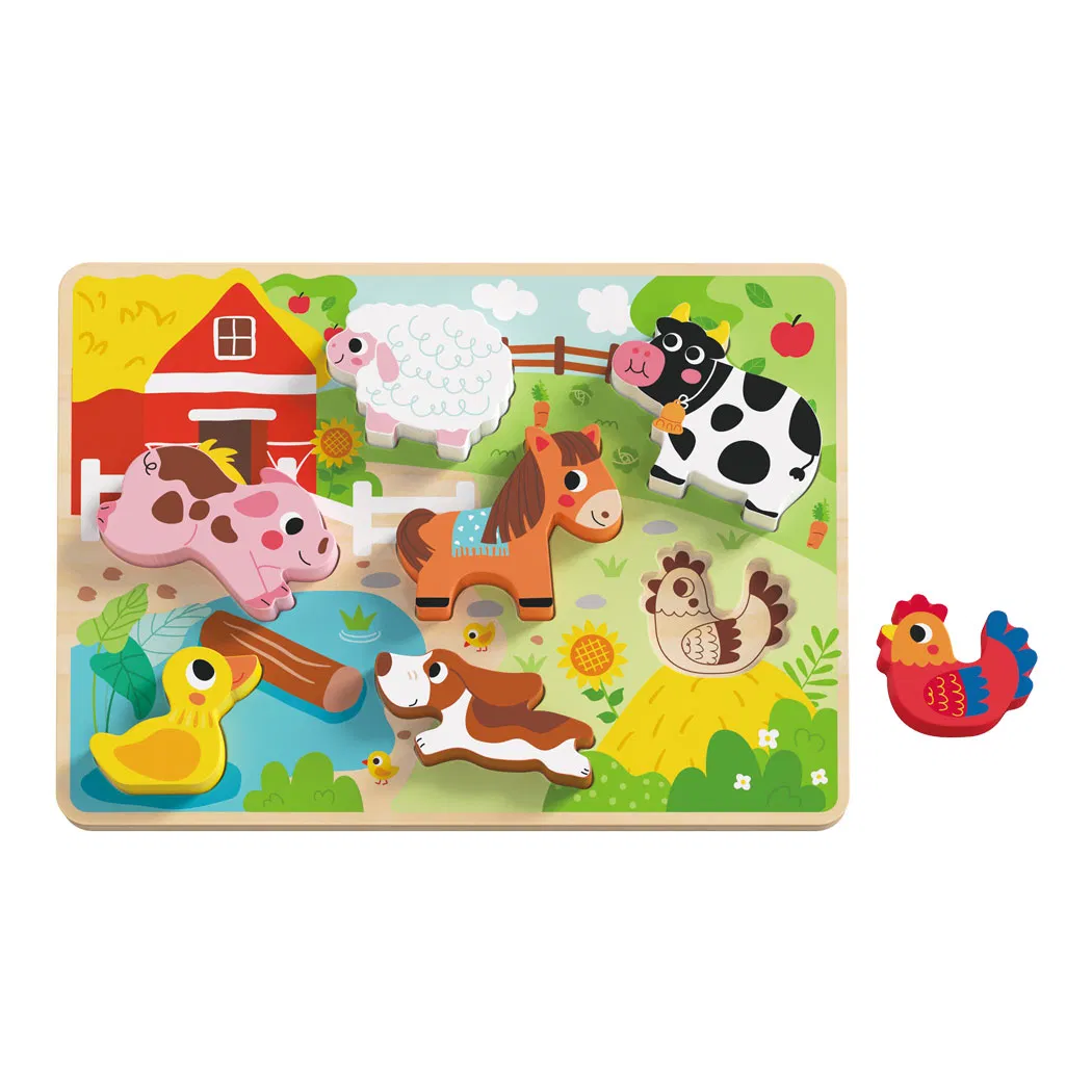 Wholesale TH636 Children's Wooden Puzzle - 1000PCS MOQ with Custom Design Options