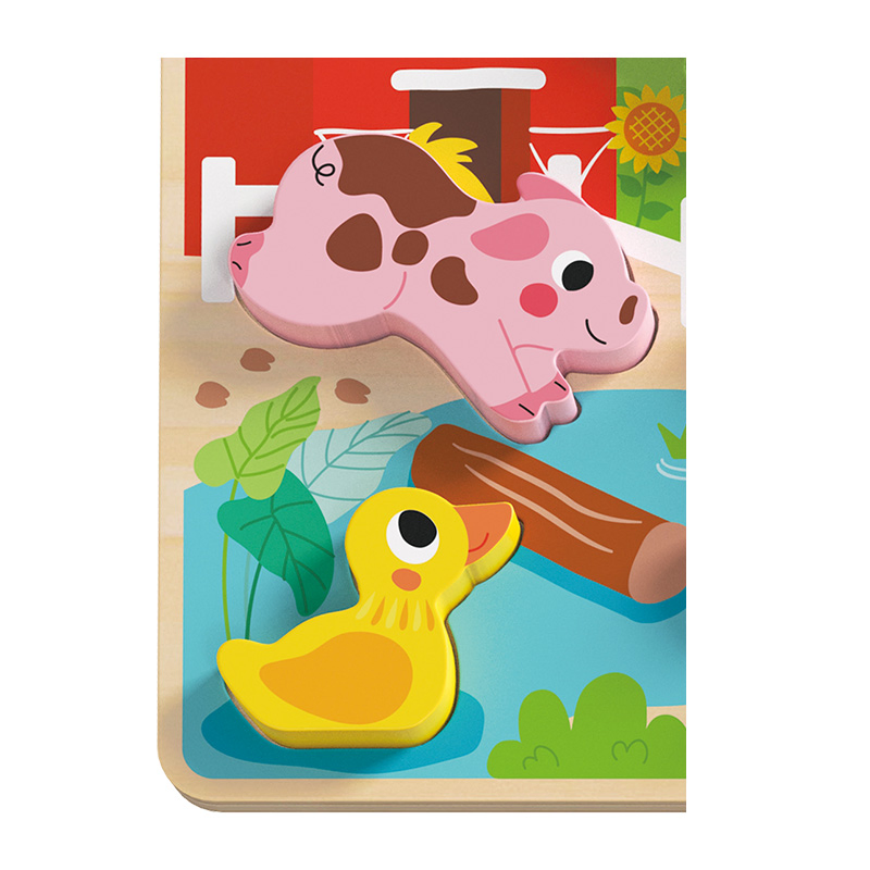 Wholesale TH636 Children's Wooden Puzzle - 1000PCS MOQ with Custom Design Options