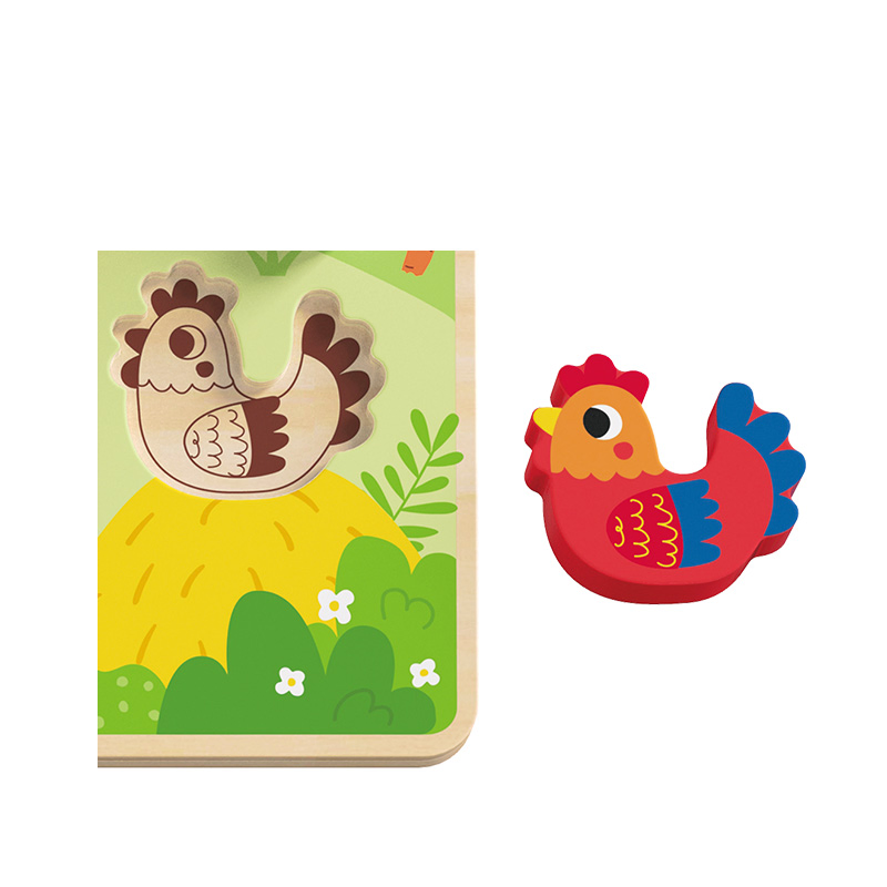 Wholesale TH636 Children's Wooden Puzzle - 1000PCS MOQ with Custom Design Options