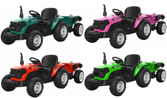 Bulk Order Kids Ride on Tractor with 95W Dual Motors and 6-8.5KM/H Speed for Wholesale