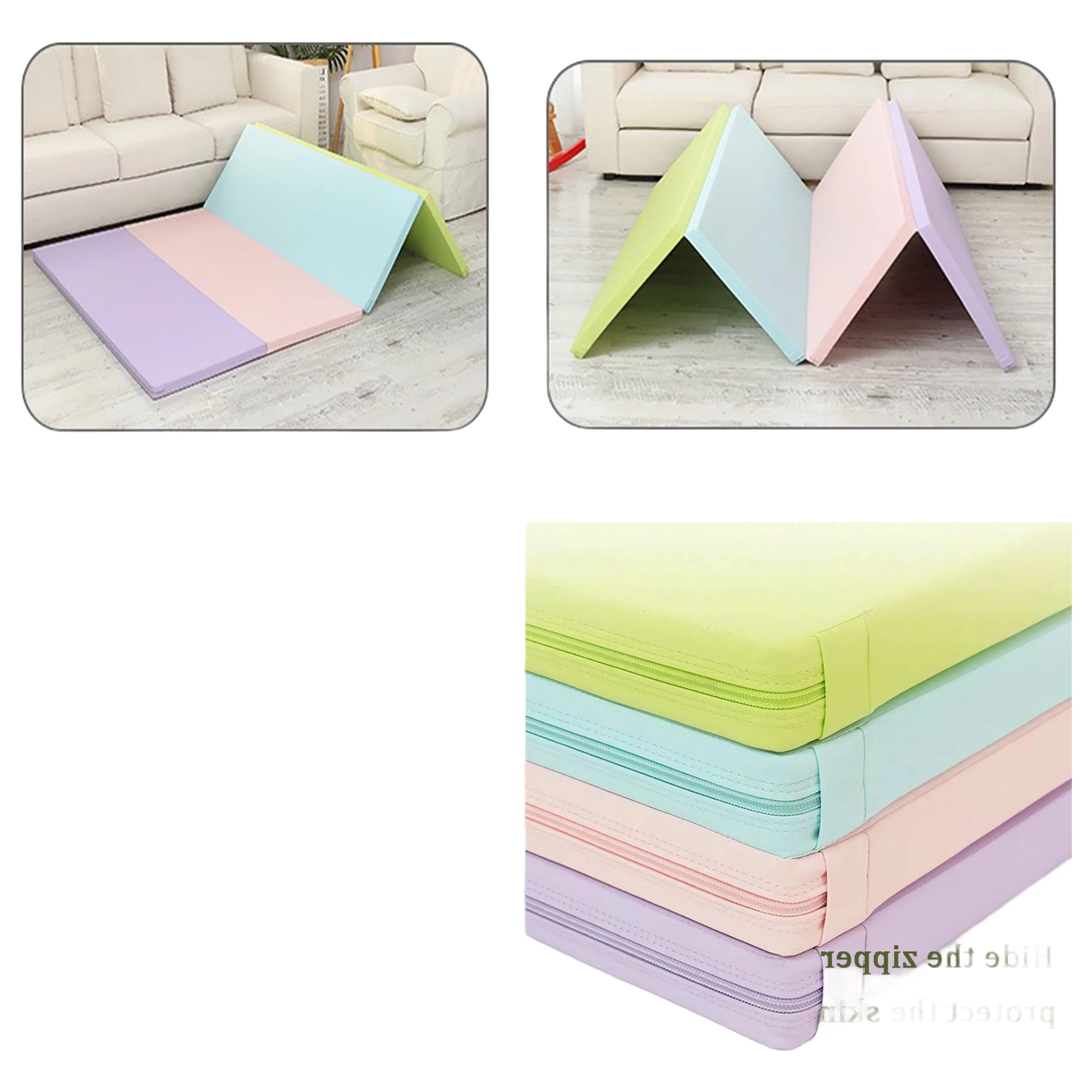Wholesale 4cm Thick XPE Foam Baby Play Mat - Waterproof Non-Slip Gym Mat with REACH Certification
