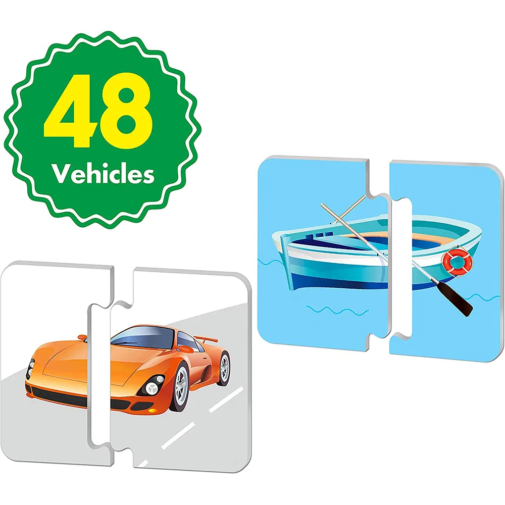 Custom Eco-Friendly Cardboard Jigsaw Puzzle Games for Kids - Educational Toy Manufacturer