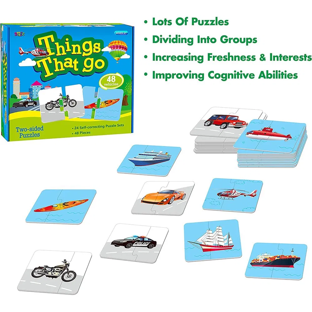 Custom Eco-Friendly Cardboard Jigsaw Puzzle Games for Kids - Educational Toy Manufacturer