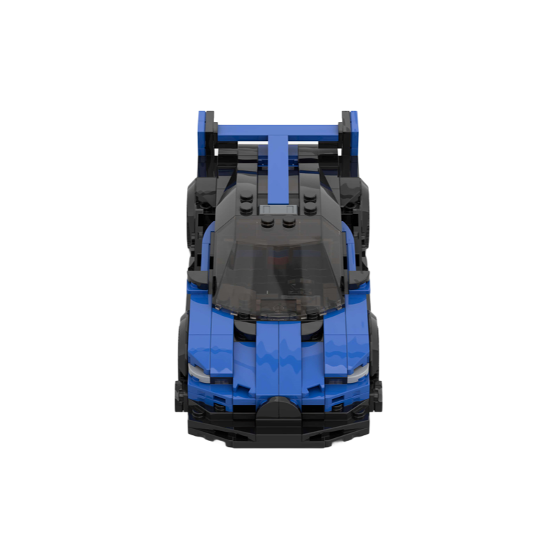 Bulk Order 309PCS ABS Building Block Car Toy - Blue DIY Construction Set for Kids