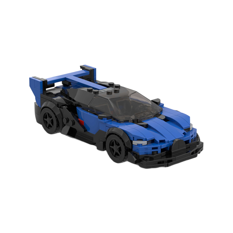 Bulk Order 309PCS ABS Building Block Car Toy - Blue DIY Construction Set for Kids