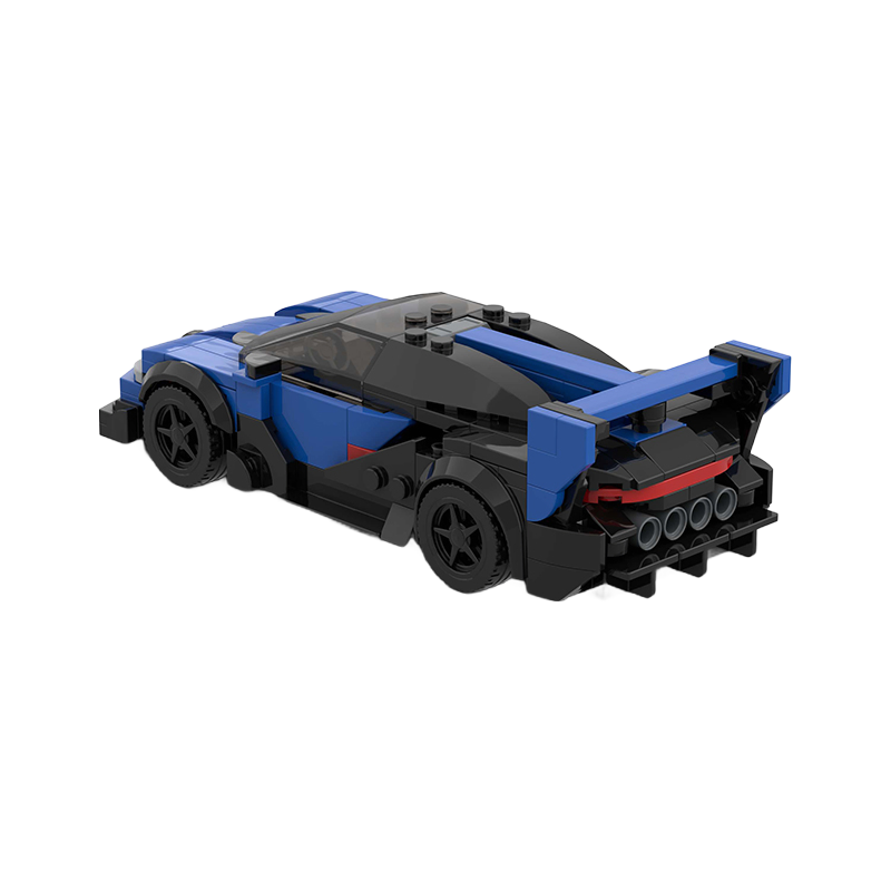Bulk Order 309PCS ABS Building Block Car Toy - Blue DIY Construction Set for Kids