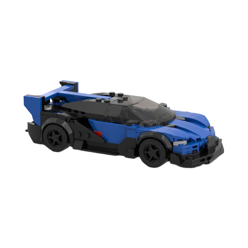 Bulk Order 309PCS ABS Building Block Car Toy - Blue DIY Construction Set for Kids