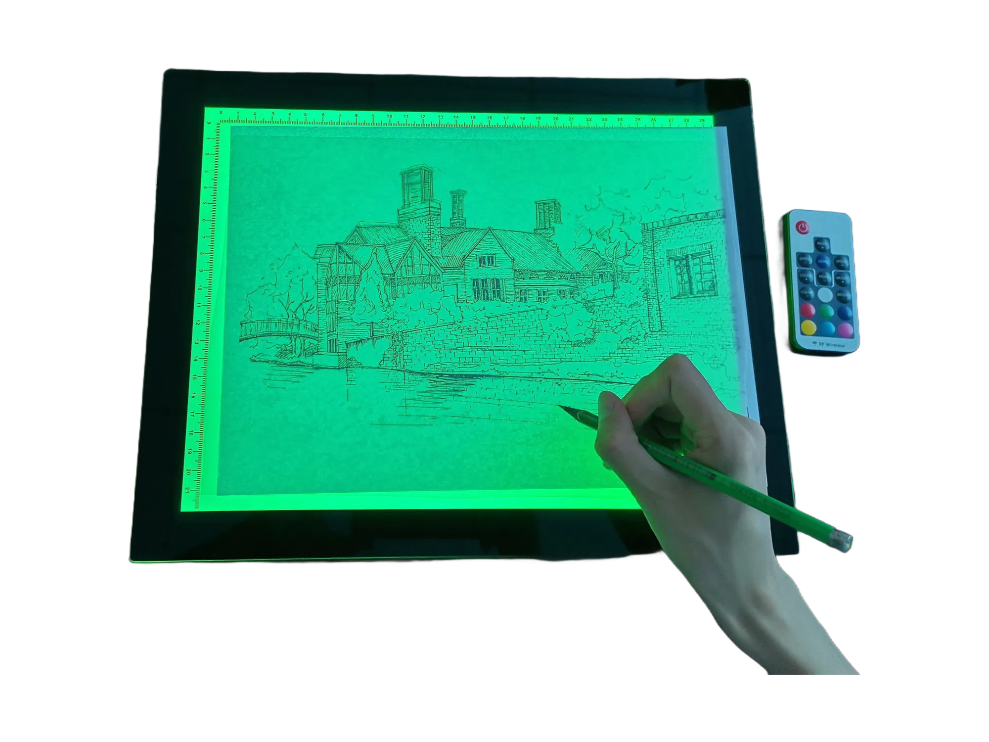 Educational LED Drawing Light Board for Kids - Magic Glow RGB Tracing Pad (A4/A3/A2 Size)