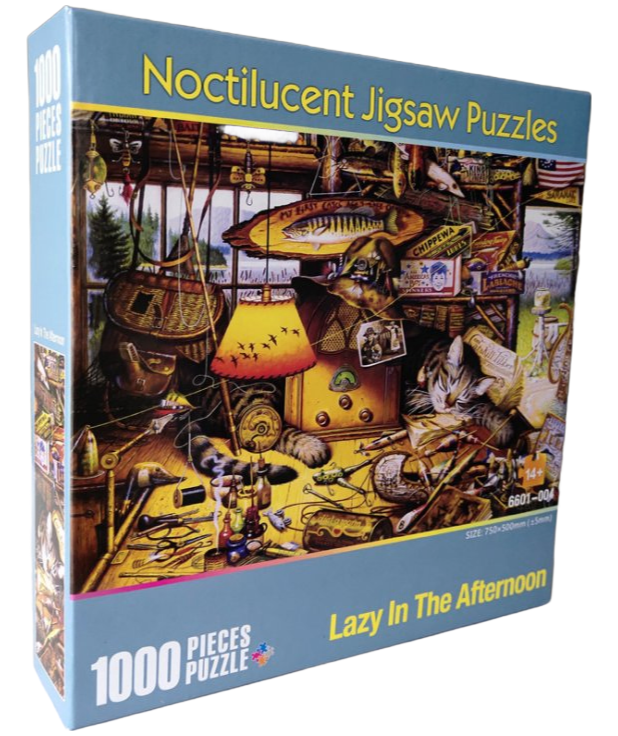 Custom Glow in The Dark 1000 Piece Jigsaw Puzzle for Kids - Educational Paper Puzzle Toy