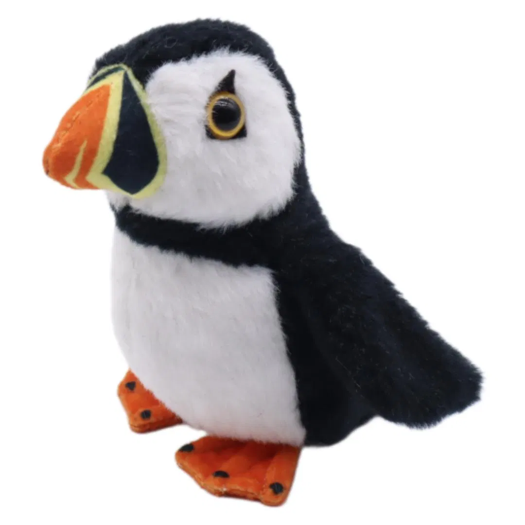 12CM Puffin Plush Finger Puppet for Agricultural Use – CE Certified, 3-4 Day Sample, Custom Bulk OEM Supply