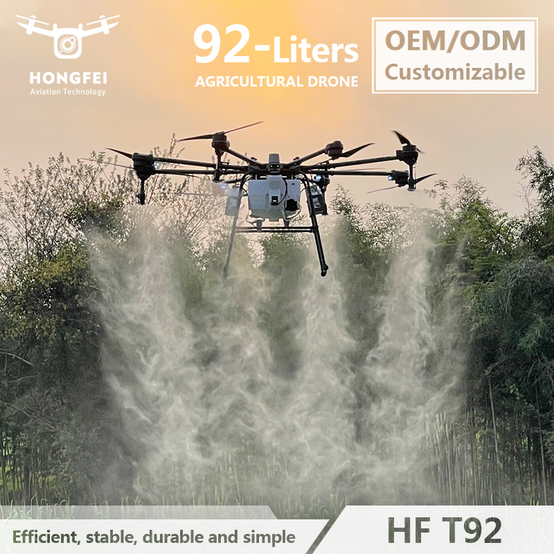 92L HF T92 Agricultural Spraying Drone for Industrial Farming – 8-20m Spray Range, Factory-Direct, CE, OEM