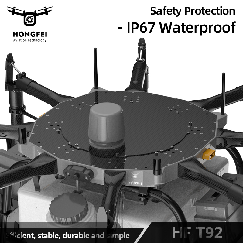 92L Capacity 8-20m Spray Range Agricultural Spraying Drone – Factory Direct CE Certified, OEM Available
