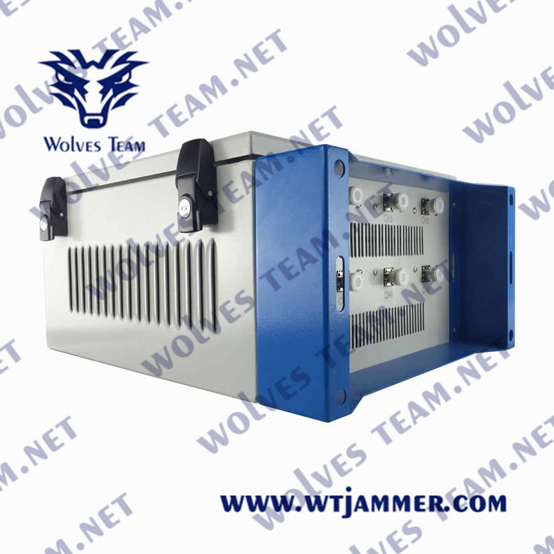 Long Stable Shelf Life, Easy Boxed Storage 6-Band 1805~1880MHz Outdoor Signal Jammer 300m Max Shield Range