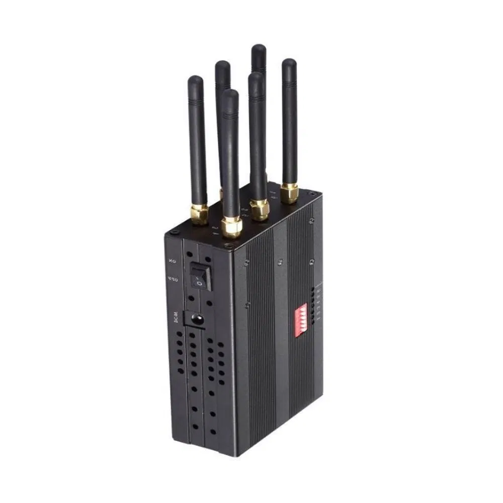 Conference Center 6-Band Handheld Signal Jammer 0.5kg – 100% QC Inspected, CE Certified, OEM Supported, <0.1% Defect Rate