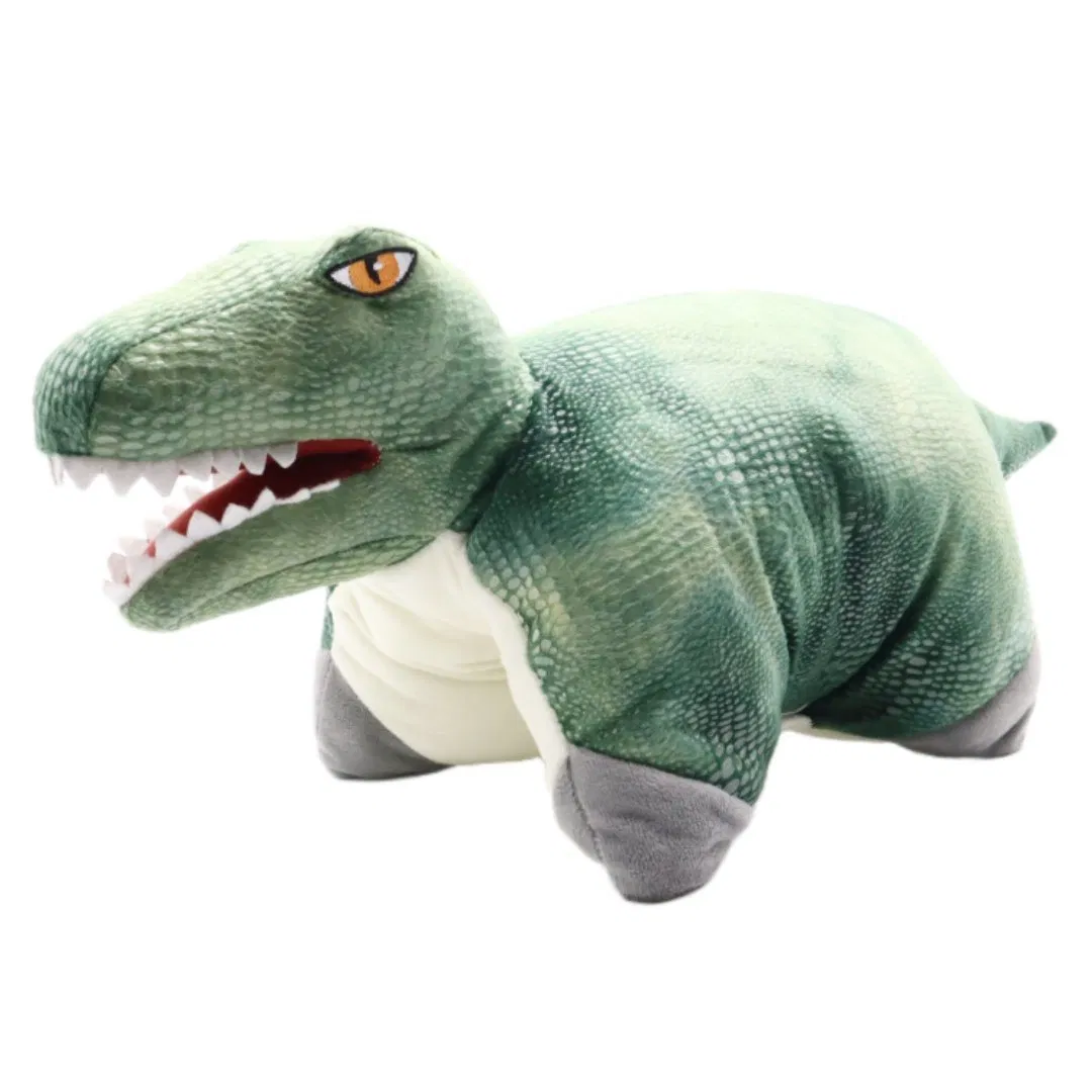 Factory Direct T-Rex Plush Pillow Full Solution – 40X52CM, PP Cotton Filled, CE Certified, OEM Supported