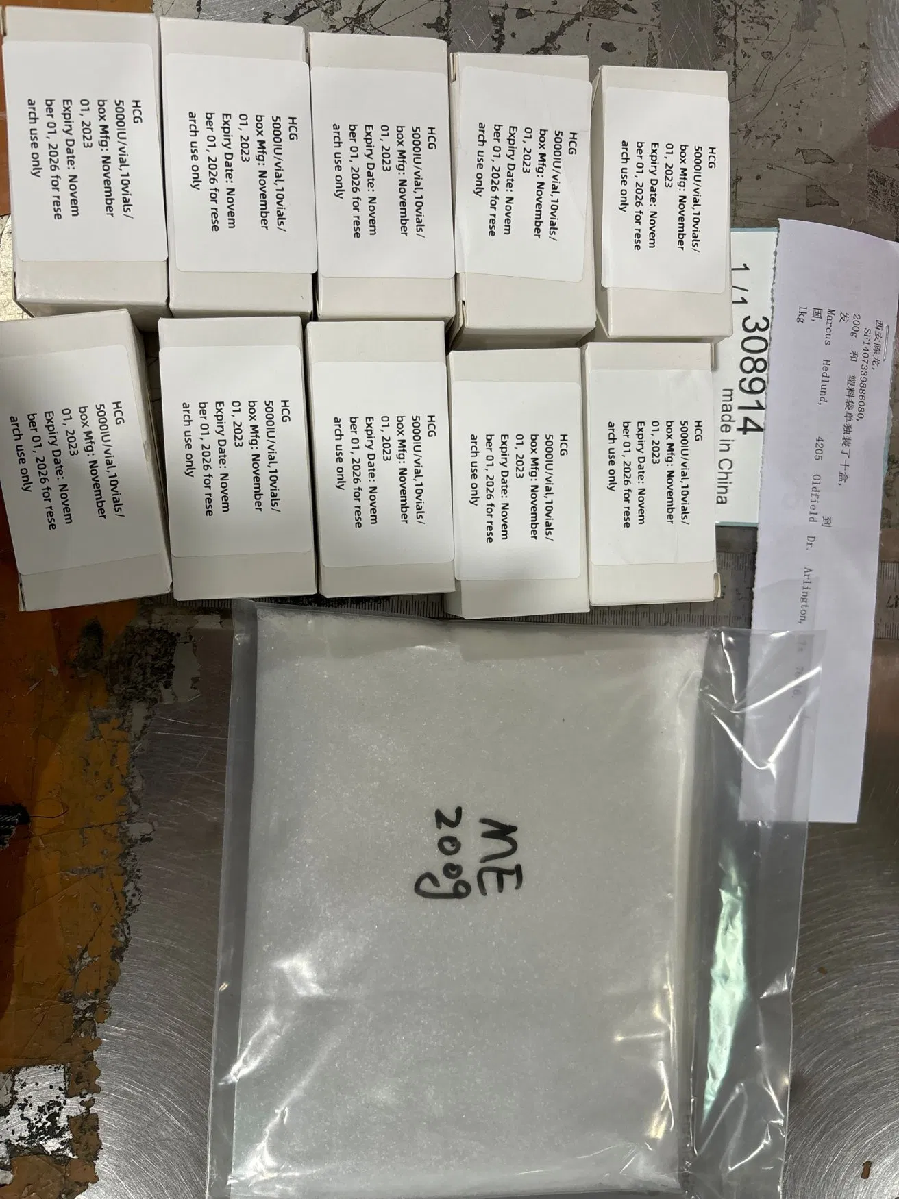 >99% Purity Survodutide Lyophilized Peptide Powder – Research Use, MOQ 1box, GMP, Factory Direct