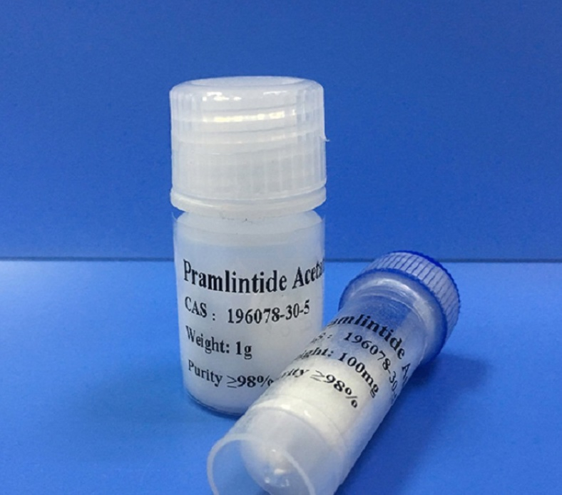 99% Pramlintide Acetate Diabetes Peptide Powder for Retail Chain Supply – Private Label Ready, ISO9001, 2mg 10 Vials Pack